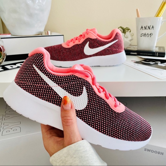 Nike Shoes Nwt Nike Tanjun Pink Running Shoes Poshmark